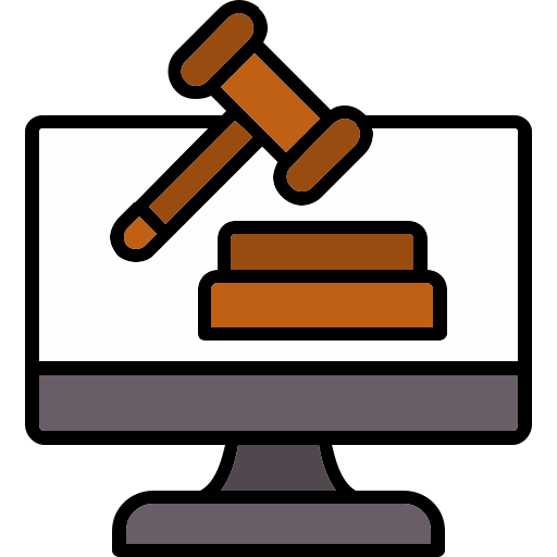 Online Legal Platform - 24 justice vector